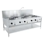 Gas Woktafel 3X17Kw + 2X9Kw - Staand model - Gas 7178.1210 €6,360.20 Woktafel
