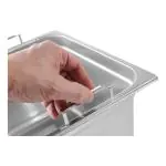 Gastronormbak - Met Handgrepen - 1/1 GN - 100 MM - RVS - Profi Line - Hendi H803240 €39.50 GN bakken handgrepen