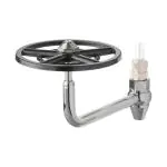 Glazen Sproeier - 10 CM - RVS - 610001 610001 €37.00 Spoelborstels/sproeiers