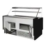 Koeltoonbank Vigo Smal - Rechte Ruit - B 300 CM - 230V - Zwart - Tecnodom VIGO78N300VVD9005 €2,899.00 Koeltoonbanken