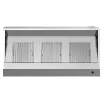 Afzuigkap - Compleet - Schuin model - RVS - 230V - H 52 x B 150 x D 95 CM - G-Line HW-40040 €949.00 Afzuigkappen