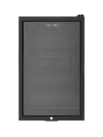 Koelkast Mini - 115 Liter - 1-Deurs - Glazen Deur - Statisch - Zwart - G-Line 64392 €219.00 Koelkasten met glazen deur