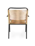 Terrasstoel Pampus - Rattan - Stapelbaar - Naturel - Rattan - G-Line 81275 €38.00 Terrasstoelen