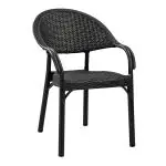 Terrasstoel Plage - Kunststof - Antraciet - G-Line GL-169150 €23.95 Terrasstoelen
