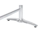 Tafelonderstel / Tafelpoot - 4 Teens - Chroom - Aluminium - G-Line HW-17366 €69.95 Horeca tafelonderstellen