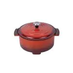 Buffetpan – Casserole – Elektrisch - Met Deksel - 3 Liter - Rood - Ø 35 CM - 230V - G-Line GL-153125 €27.50 Braadpan