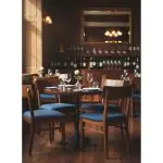 Onderstel Klassiek - 4 Teens - Zwart - Gietijzer - Ø 54 x H 72 CM - G-Line 27318 €49.95 Horeca tafelonderstellen