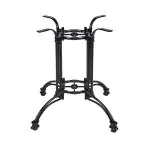 Tafelonderstel / Tafelpoot - 4 Teens - Zwart - Aluminium - G-Line HW-00063 €57.50 Horeca tafelonderstellen