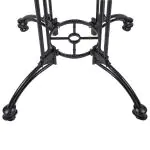 Tafelonderstel / Tafelpoot - 4 Teens - Zwart - Aluminium - G-Line HW-00063 €57.50 Horeca tafelonderstellen