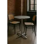 Tafelonderstel / Tafelpoot - 4 Teens - Chroom - Aluminium - G-Line HW-00068 €47.95 Horeca tafelonderstellen