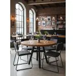 Tafelonderstel / Tafelpoot - Zwart - Staal - G-Line HW-51881 €79.95 Horeca tafelonderstellen
