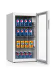 Koelkast Mini - 80 Liter - 1-Deurs - Glazen Deur - Statisch - Wit - G-Line HW-61196 €229.00 Koelkasten met glazen deur