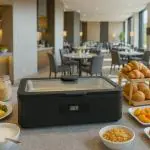 Chafing Dish - 1/1 GN - Elektrisch - Digitaal - Zwart - 600 W - 230V - G-Line HW-149963 €129.00 Chafing dish electrisch