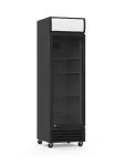 Koelkast - 360 Liter - 1-Deurs - Glazen Deur - Geventileerd - Zwart - G-Line HW-129410 €439.00 Koelkasten met glazen deur