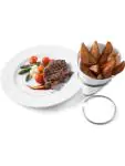 Friteszakhouder - Ø11 x 17.5 CM - RVS - Hendi - 630907 630907 €6.25 Presentatie