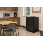 Koelkast Mini - 115 Liter - 1-Deurs - Glazen Deur - Statisch - Zwart - G-Line 64392 €219.00 Koelkasten met glazen deur