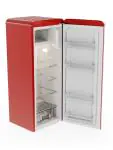 Koelkast Retro - 194 + 24 Liter - 1-Deurs - Statisch - Rood - G-Line HW-139394 €383.03 Horeca koel vriescombinatie