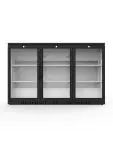 Koelkast - 254 Liter - 3-Deurs - Glazen Deur - Geventileerd - Zwart - G-Line HW-12508 €599.00 Koelkasten met glazen deur