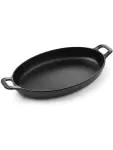 Mini ovale pan - Little chef - 26.3 cm - Melamine - Zwart - Hendi - 564554 564554 €5.20 Schaaltjes en potjes
