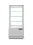 Koelvitrine - 78 Liter - Wit - Tafelmodel - Display Kast - 3 Schappen - Hendi - 233641 233641 €418.02 Koelvitrine