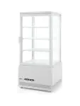 Koelvitrine - 78 Liter - Wit - Tafelmodel - Display Kast - 3 Schappen - Hendi - 233641 233641 €418.02 Koelvitrine