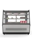Koelvitrine - 1-Deurs - Tafelmodel - 120 Liter - RVS - 230V - G-Line HW-058051 €549.00 Koelvitrine