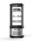 Gekoelde Gebaksvitrine - 1-Deurs - 3 Plateaus - 100 Liter - RVS - 230V - G-Line HW-035291 €599.00 Gebaksvitrine