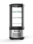 Gekoelde Gebaksvitrine - 1-Deurs - 3 Plateaus - 100 Liter - RVS - 230V - G-Line HW-035291 €599.00 Gebaksvitrine