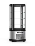 Gekoelde Gebaksvitrine - 1-Deurs - 3 Plateaus - 100 Liter - RVS - 230V - G-Line HW-035291 €599.00 Gebaksvitrine