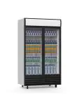 Koelkast - 1000 Liter - 2-Deurs - Glazen Deur - Geventileerd - Zilver - G-Line HW-57432 €999.00 Koelkasten met glazen deur