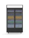 Koelkast - 1000 Liter - 2-Deurs - Glazen Deur - Geventileerd - Zilver - G-Line HW-57432 €999.00 Koelkasten met glazen deur
