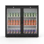 Koelkast - 211 Liter - 2-Deurs - Glazen Deur - Geventileerd - Zwart - G-Line HW-12507 €449.00 Koelkasten met glazen deur