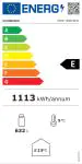 Koelkast - 750 Liter - 2-Deurs - Glazen Deur - Geforceerd - Wit - Combisteel 7455.1390 €973.50 Koelkasten met glazen deur