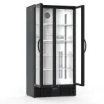 Koelkast - 383 Liter - 2-Deurs - Glazen Deur - Geventileerd - Zwart - G-Line HW-129413 €749.00 Koelkasten met glazen deur