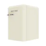 Koelkast Retro - 120 Liter - 1-Deurs - Statisch - Crème - G-Line HW-139382 €214.13 Tafelmodel koelkast