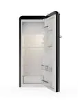 Koelkast Retro - 194 + 24 Liter - 1-Deurs - Statisch - Zwart - G-Line HW-139392 €383.03 Horeca koel vriescombinatie
