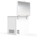 Vrieskist - RVS Deksel - 140 Liter - Wit - 230V - G-Line HW-140745 €349.00 Horeca vrieskisten