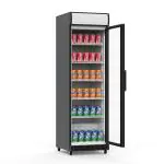 Koelkast - 390 Liter - 1-Deurs - Glazen Deur - Geventileerd - Zwart - G-Line HW-139620 €539.00 Koelkasten met glazen deur
