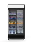 Koelkast - 800 Liter - 2-Deurs - Glazen Deur - Geventileerd - Zilver - G-Line HW-FC-LS88BH €899.00 Koelkasten met glazen deur