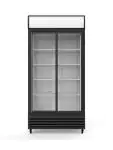 Koelkast - 800 Liter - 2-Deurs - Glazen Deur - Geventileerd - Zilver - G-Line HW-FC-LS88BH €899.00 Koelkasten met glazen deur