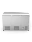 Saladette - 3-Deurs - 368 Liter - RVS - 230V - H 87.5 x B 136.5 x D 70 CM - G-Line 26270 €729.00 Saladette