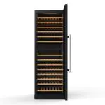 Wijnklimaatkast - Glazen Deur - 1-Deurs - 430 Liter - Zwart - G-Line GL-167887 €999.00 Wijnklimaatkasten