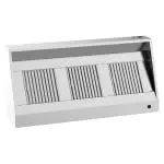 Afzuigkap - Schuin model - Inclusief Verlichting - RVS - H 40 x B 100 x D 95 CM - G-Line HW-31010 €319.00 Afzuigkappen