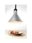 Warmtelamp verstelbaar conisch - Aluminium - H 25 X 27.5 CM - Hendi - 273869 273869 €57.19 Warmhoudlamp