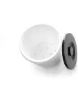 IJsemmer wit dubbelwandig - H 20 X 19 CM - Bar up - 594742 594742 €14.75 IJsblokjesbak/tang