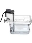 Gastronormdeksel met uitsparing voor sous vide stick - Polycarbonaat - 32.5 X 26.5 CM - Hendi - 864234 864234 €15.95 GN bakken plastic