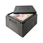 Thermobox Pizza - 2/3 GN - 32 Liter - Zwart - Polypropyleen - H 33 x B 41 x D 41 CM - G-Line 77649 €37.35 Thermobox