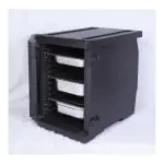 Thermobox Frontloader - 1/1 GN - 93 Liter - Zwart - Polypropyleen - H 62.5 x B 64.5 x D 44.5 CM - G-Line 77640 €224.96 Thermobox