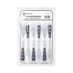 Tafelvork - 6 Stuks - Zwart Heft - RVS - L 20.2 CM - G-Line HW-139346 €12.95 Tafelvorken