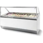 Schepijsvitrine Millenium - 20x 5 Liter - 230V - H 135.6 x B 182.6 x D 105.4 CM - Combisteel 7295.0055 €18,372.09 ijsvitrines